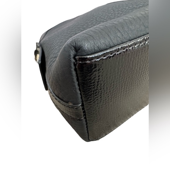 Henri Bendel New York West 57th Striped Cross Body Bag Black & White Unique! - Picture 15 of 16